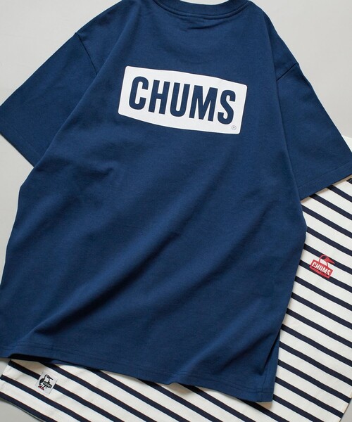 FREAK'S STORE(フリークスストア)の「【限定展開】CHUMS×FREAK'S STORE/チャムス 別注 ブービー バックプリント クルーネックTシャツ(Tシャツ/カットソー・メンズ・ベージュ/ブラック/グリーン/ネイビー/その他13/グレー/ホワイト・LARGE/MEDIUM/SMALL/X-LARGE)」の6枚目の写真