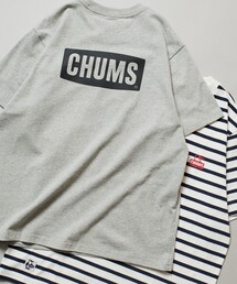 【限定展開】CHUMS×FREAK'S STORE/チャムス 別注 ブービー バックプリント クルーネックTシャツ