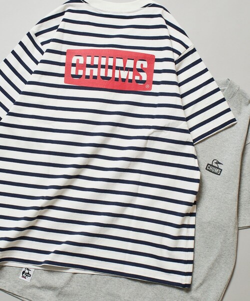 FREAK'S STORE(フリークスストア)の「【限定展開】CHUMS×FREAK'S STORE/チャムス 別注 ブービー バックプリント クルーネックTシャツ(Tシャツ/カットソー・メンズ・ベージュ/ブラック/グリーン/ネイビー/その他13/グレー/ホワイト・LARGE/MEDIUM/SMALL/X-LARGE)」の7枚目の写真