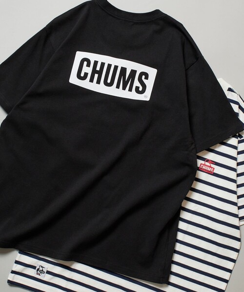 FREAK'S STORE(フリークスストア)の「【限定展開】CHUMS×FREAK'S STORE/チャムス 別注 ブービー バックプリント クルーネックTシャツ(Tシャツ/カットソー・メンズ・ベージュ/ブラック/グリーン/ネイビー/その他13/グレー/ホワイト・LARGE/MEDIUM/SMALL/X-LARGE)」の3枚目の写真