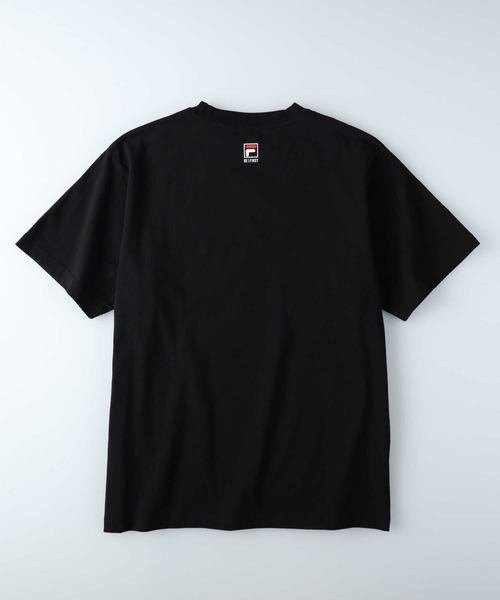 FILA(フィラ)の「【FILA】BFプリントTシャツ(Tシャツ/カットソー・レディース・ブラック/ホワイト/ブルー/ピンク・M/L)」の8枚目の写真