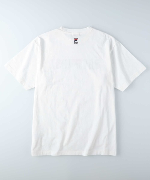 FILA(フィラ)の「【FILA】BFプリントTシャツ(Tシャツ/カットソー・レディース・ブラック/ホワイト/ブルー/ピンク・M/L)」の6枚目の写真