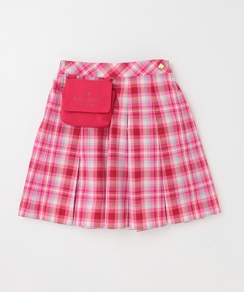 新品　ケイトスペード　トドラー ガーデンプレイドプリーツスカート kate spade new york kids（ケイトスペードニューヨーク）の