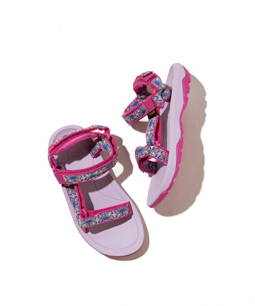 Teva（テバ）の「【KIDS】【teva/テバ】HURRICANE XLT2(17cm)（サンダル・キッズ・ブラック/ラベンダー・17）」の3枚目の写真