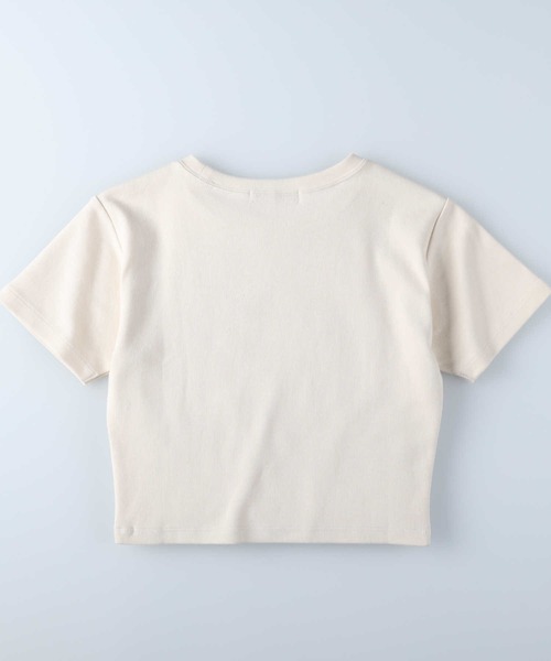 Right-on（ライトオン）の「ＷＩＨショートＴ（Tシャツ/カットソー・レディース・キナリ・M）」の2枚目の写真