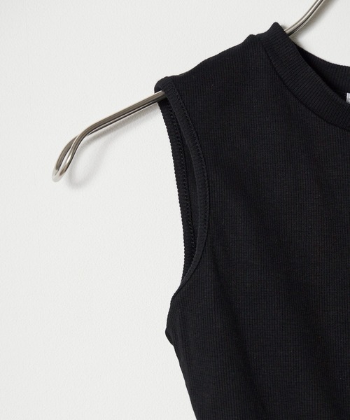 Chick(チック)の「Cross String Tank top / クロスデザインタンクトップ(タンクトップ・レディース・ホワイト/ブラック・FREE)」の18枚目の写真