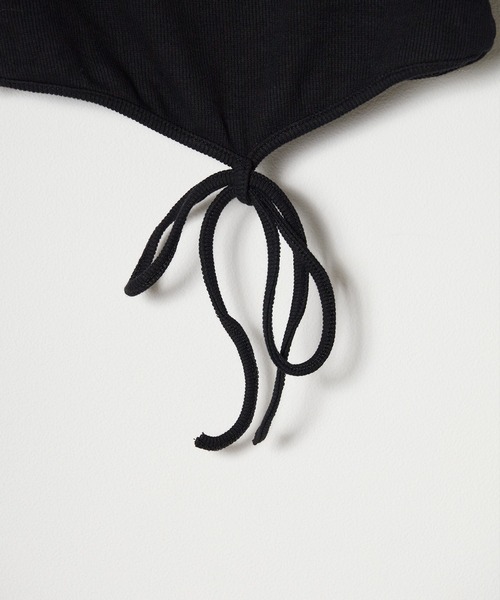 Chick(チック)の「Cross String Tank top / クロスデザインタンクトップ(タンクトップ・レディース・ホワイト/ブラック・FREE)」の20枚目の写真