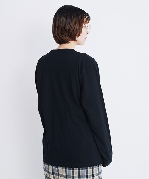 I am I in fact...（アイアムアイインファクト）の「Black cat dance ロンT（Tシャツ/カットソー・レディース・ブラック/ホワイト・FREE）」の17枚目の写真