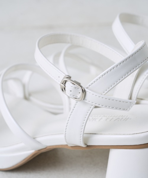 one after another NICE CLAUP(ワンアフターアナザーナイスクラップ)の「ストームストラップサンダル(サンダル・レディース・ブラック/アイボリー/ピンク・SMALL/MEDIUM/LARGE)」の22枚目の写真