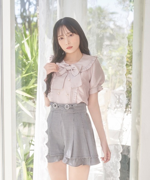 Honey Cinnamon（ハニーシナモン）の「ダブルボタンビッグリボン