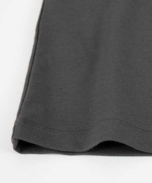 UR'S(ユアーズ)の「汗染み防止ダブルカフスTシャツ(Tシャツ/カットソー・レディース・ホワイト/ブラック/ロイヤルブルー/チャコール/ブルーグレー/ネイビー/ライトピンク/ブラウン・S/M/L)」の15枚目の写真