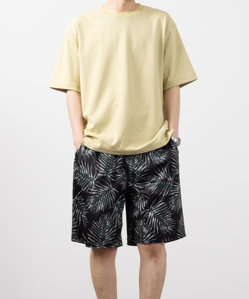 NAVY(ネイビー)の「暑い日も快適!冷感オーバーサイズダブルフェイスショートスリーブTee(Tシャツ/カットソー・メンズ・イエロー/ブルー/グレイッシュベージュ/ブラック/ホワイト・M/L/XL)」の13枚目の写真