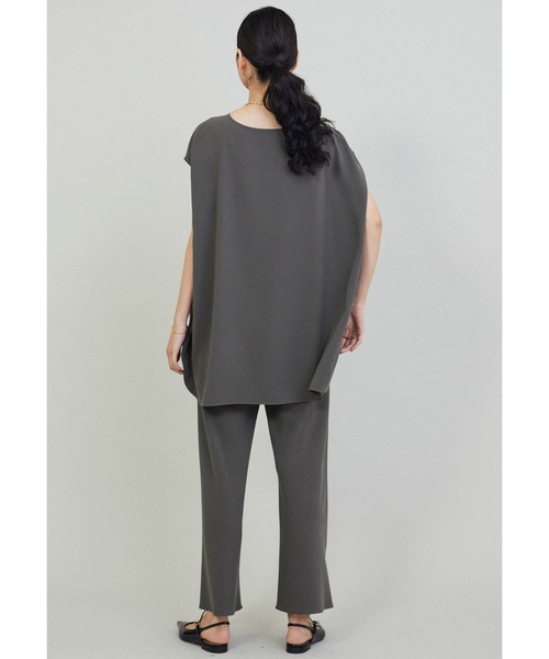 1er Arrondissement（プルミエアロンディスモン）の「ダブルクロスバイヤスパンツ（その他パンツ・レディース・カーキ/ブラック・36/38）」の15枚目の写真