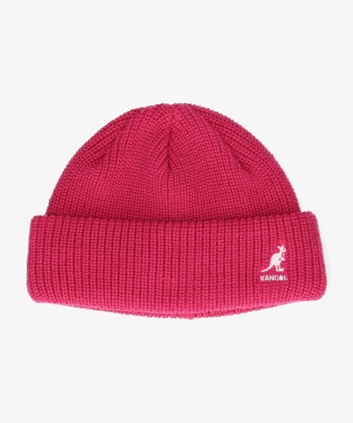 KANGOL（カンゴール）の「KANGOL CARDINAL 2WAY BEANIE（ニットキャップ/ビーニー・レディース・ピンク/グリーン/ブラウン/ライトグレー/ダークグレー/ブラック/ブルー/パープル/オレンジ/アーミー/ダークパープル/ナチュラル/ブラウン系/イエロー系・ONE SIZE）」の19枚目の写真