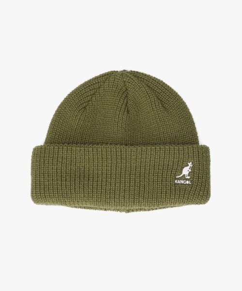 KANGOL（カンゴール）の「KANGOL CARDINAL 2WAY BEANIE（ニットキャップ/ビーニー・レディース・ピンク/グリーン/ブラウン/ライトグレー/ダークグレー/ブラック/ブルー/パープル/オレンジ/アーミー/ダークパープル/ナチュラル/ブラウン系/イエロー系・ONE SIZE）」の22枚目の写真