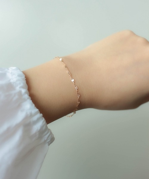 ebine(エビネ)の「Sparkle Bracelet 金属アレルギー対応 サージカルステンレス(ブレスレット・レディース・シルバー/ゴールド/ピンクゴールド・FREE)」の3枚目の写真