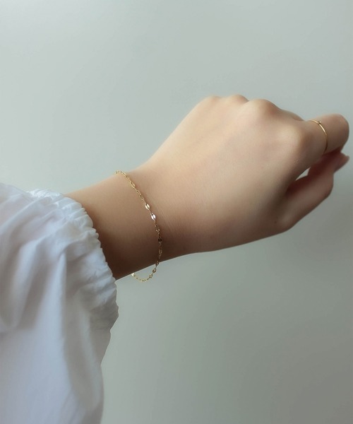 ebine(エビネ)の「Sparkle Bracelet 金属アレルギー対応 サージカルステンレス(ブレスレット・レディース・シルバー/ゴールド/ピンクゴールド・FREE)」の8枚目の写真