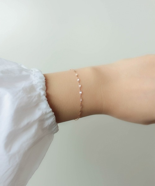 ebine(エビネ)の「Sparkle Bracelet 金属アレルギー対応 サージカルステンレス(ブレスレット・レディース・シルバー/ゴールド/ピンクゴールド・FREE)」の9枚目の写真