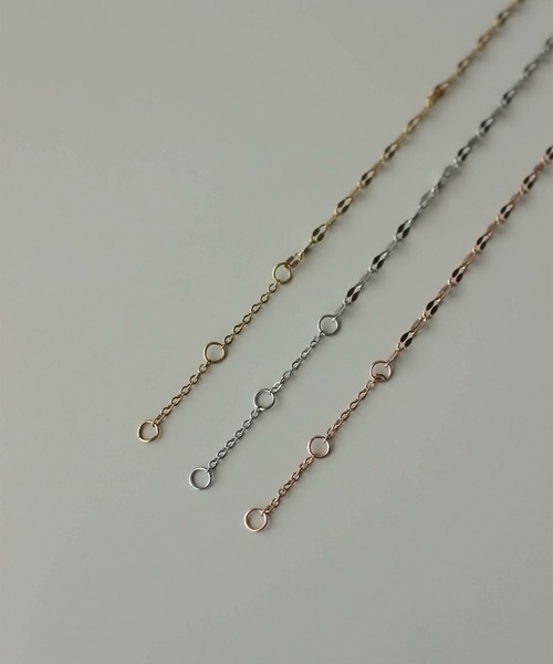 ebine(エビネ)の「Sparkle Bracelet 金属アレルギー対応 サージカルステンレス(ブレスレット・レディース・シルバー/ゴールド/ピンクゴールド・FREE)」の10枚目の写真