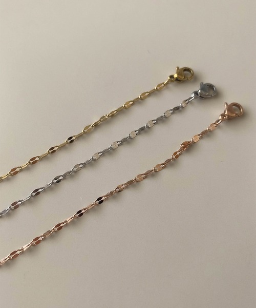 ebine(エビネ)の「Sparkle Bracelet 金属アレルギー対応 サージカルステンレス(ブレスレット・レディース・シルバー/ゴールド/ピンクゴールド・FREE)」の5枚目の写真