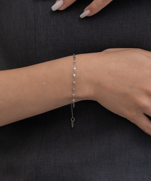 ebine(エビネ)の「Sparkle Bracelet 金属アレルギー対応 サージカルステンレス(ブレスレット・レディース・シルバー/ゴールド/ピンクゴールド・FREE)」の13枚目の写真