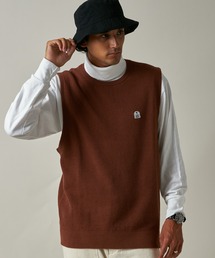 FIDELITY | MOSS STITCH CREW VEST / 鹿の子ベスト(ベスト)