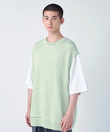 STUDIOUS | 【PUBLIC TOKYO/パブリックトウキョウ】サマーメッシュニットベスト(ベスト)