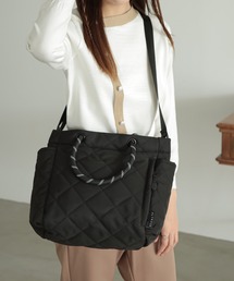 ALTROSE | 2WAY ショルダーバッグ マザーズバッグ キルティング ロープ トート オリバー(トートバッグ)