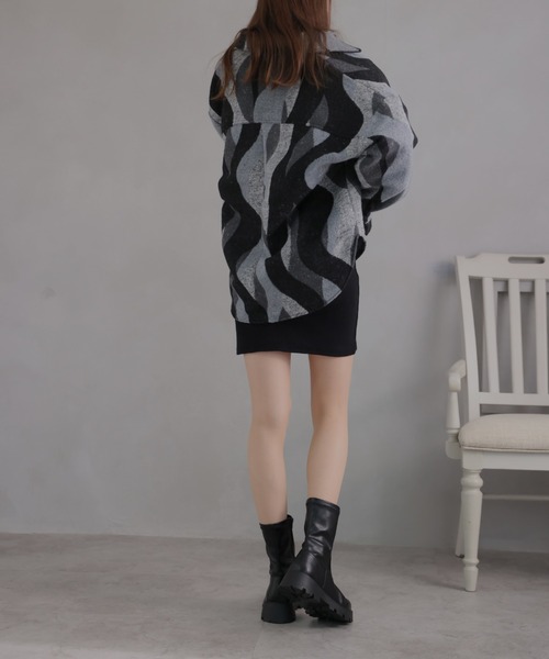 VIVIAN(ヴィヴィアン)の「厚底インヒールストレッチミドルブーツ(ブーツ・レディース・ブラック/ストーン/ダークブラウン/シルバー・S/M/LL/L)」の10枚目の写真