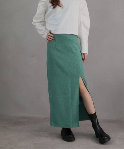 VIVIAN(ヴィヴィアン)の「厚底インヒールストレッチミドルブーツ(ブーツ・レディース・ブラック/ストーン/ダークブラウン/シルバー・S/M/LL/L)」の16枚目の写真