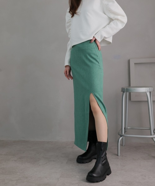 VIVIAN(ヴィヴィアン)の「厚底インヒールストレッチミドルブーツ(ブーツ・レディース・ブラック/ストーン/ダークブラウン/シルバー・S/M/LL/L)」の21枚目の写真