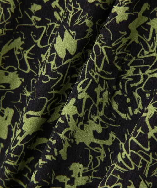 N.（N. Natural Beauty Basic）（エヌエヌナチュラルビューティーベーシック）の「【S Size Line】◆プリントハイネックワンピース（ワンピース・レディース・スミクロ/ブラック×ホワイト/ホワイト×ブラウン・SMALL/MEDIUM）」の10枚目の写真