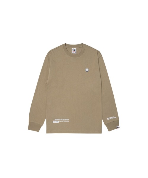 人気★A BATHING APE AAPE NOW LONG SLEEVE TEE★シンプル 長袖 AAPE BY A BATHING APE（エーエイプバイアベイシングエイプ）の