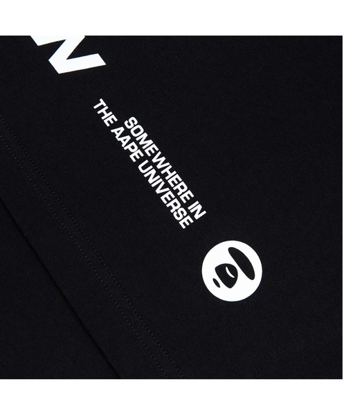 AAPE BY A BATHING APE(エーエイプバイアベイシングエイプ)の「AAPE NOW LONG SLEEVE TEE(Tシャツ/カットソー・メンズ・ダークベージュ/ホワイト/ブラック/ピンク/ライトパープル・LARGE/MEDIUM/X-LARGE/SMALL/XX-LARGE)」の18枚目の写真