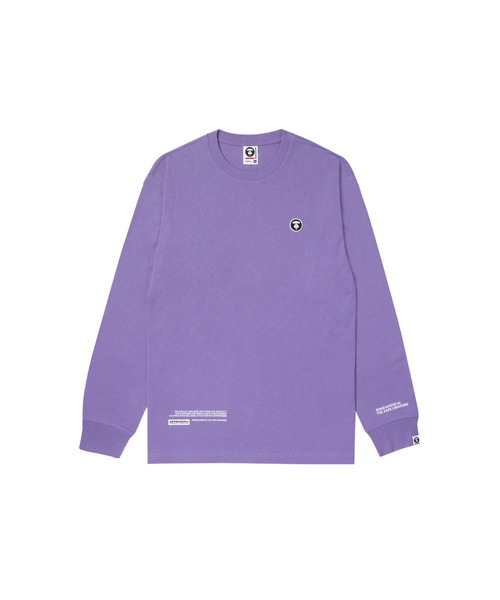 人気★A BATHING APE AAPE NOW LONG SLEEVE TEE★シンプル 長袖 AAPE BY A BATHING APE（エーエイプバイアベイシングエイプ）の