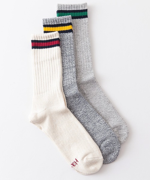 80年代90年代 デッドストック USA製 ヘインズ 靴下 3足組