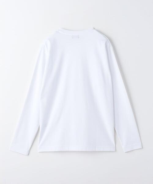 green label relaxing（グリーンレーベルリラクシング）の「オーガニックコットン ポンチ クルーネック Tシャツ（Tシャツ/カットソー・メンズ・ライム/ブラック/ライトグレー/ホワイト・XXL/M/S/XL/L）」の20枚目の写真