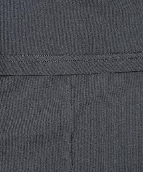 ECOCYCLE(エコサイクル)の「ELEVATED SS TEE(サイドシームあり)(Tシャツ/カットソー・メンズ・グレー系その他5/グレー系その他4/ブラック・L/S/XL/XS/M/XXL)」の6枚目の写真