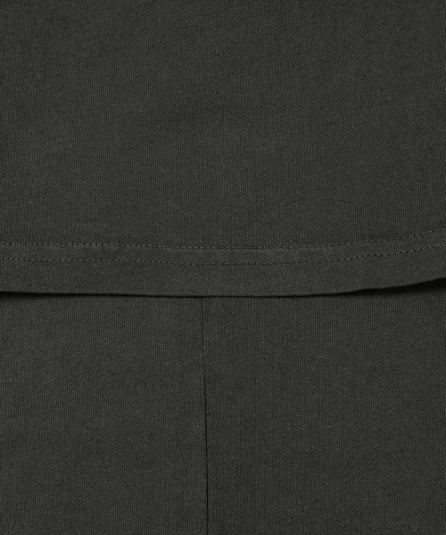 ECOCYCLE(エコサイクル)の「ELEVATED SS TEE(サイドシームあり)(Tシャツ/カットソー・メンズ・グレー系その他5/グレー系その他4/ブラック・L/S/XL/XS/M/XXL)」の9枚目の写真