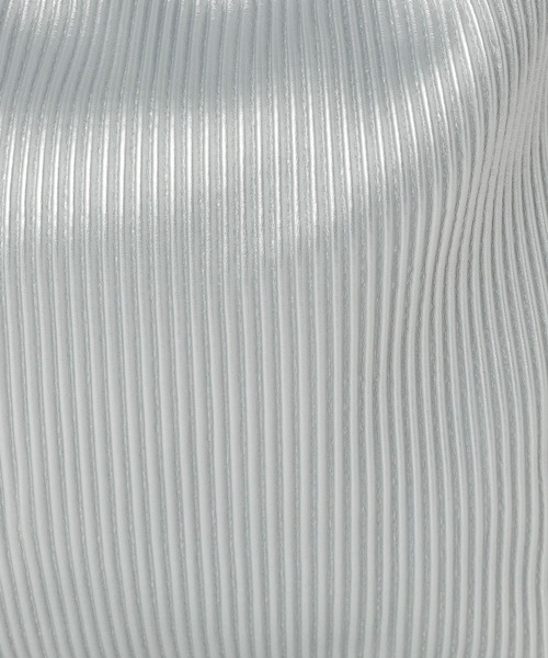 LAKOLE（ラコレ）の「プリーツトートBAG / 971096（トートバッグ・レディース・ブラック/シルバー/アイボリー・FREE）」の16枚目の写真