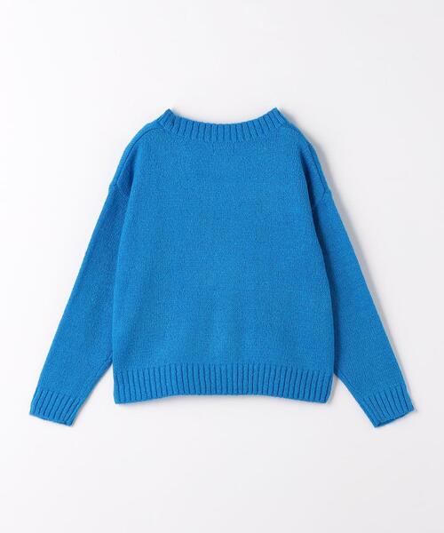 green label relaxing(グリーンレーベルリラクシング)の「TJ ビッグシルエット カーディガン 110cm-130cm(カーディガン/ボレロ・キッズ・オレンジ/コバルトブルー・XS110/S130)」の14枚目の写真