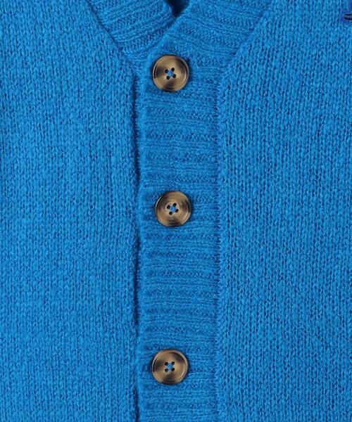 green label relaxing(グリーンレーベルリラクシング)の「TJ ビッグシルエット カーディガン 110cm-130cm(カーディガン/ボレロ・キッズ・オレンジ/コバルトブルー・XS110/S130)」の5枚目の写真