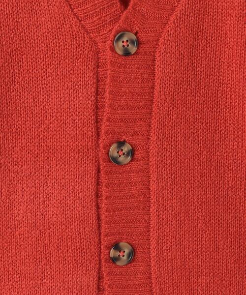 green label relaxing(グリーンレーベルリラクシング)の「TJ ビッグシルエット カーディガン 110cm-130cm(カーディガン/ボレロ・キッズ・オレンジ/コバルトブルー・XS110/S130)」の9枚目の写真