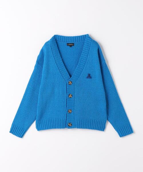 green label relaxing(グリーンレーベルリラクシング)の「TJ ビッグシルエット カーディガン 110cm-130cm(カーディガン/ボレロ・キッズ・オレンジ/コバルトブルー・XS110/S130)」の12枚目の写真