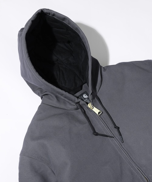 Carhartt(カーハート)の「Carhartt カーハート ダックキルティングフードジャケットアクティブジャケット(ブルゾン・メンズ・ブラウン/ブラック/ネイビー/チャコール・S/XL/M/L)」の6枚目の写真