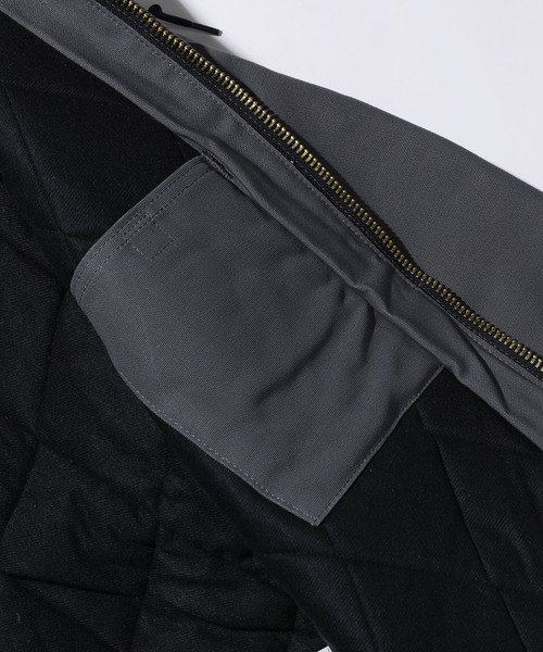 Carhartt(カーハート)の「Carhartt カーハート ダックキルティングフードジャケットアクティブジャケット(ブルゾン・メンズ・ブラウン/ブラック/ネイビー/チャコール・S/XL/M/L)」の11枚目の写真
