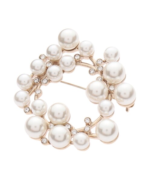 UNTITLED（アンタイトル）の「【追加/フォーマル対応】フェイクパールブローチ（ブローチ/コサージュ・レディース・シルバー系6/ゴールド系6/ゴールド系5/ゴールド系4/シルバー系5/シルバー/シルバー系4/シルバー系/シルバー系7/シルバー系8/ゴールド系7・99）」の17枚目の写真