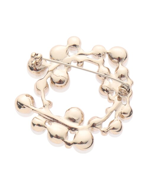 UNTITLED（アンタイトル）の「【追加/フォーマル対応】フェイクパールブローチ（ブローチ/コサージュ・レディース・シルバー系6/ゴールド系6/ゴールド系5/ゴールド系4/シルバー系5/シルバー/シルバー系4/シルバー系/シルバー系7/シルバー系8/ゴールド系7・99）」の16枚目の写真