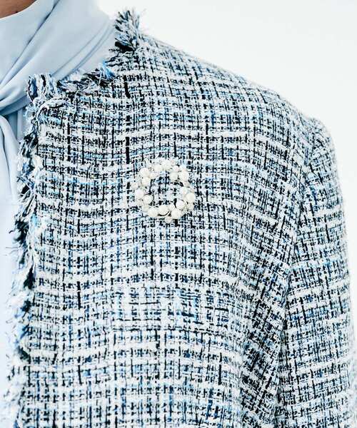 UNTITLED（アンタイトル）の「【追加/フォーマル対応】フェイクパールブローチ（ブローチ/コサージュ・レディース・シルバー系6/ゴールド系6/ゴールド系5/ゴールド系4/シルバー系5/シルバー/シルバー系4/シルバー系/シルバー系7/シルバー系8/ゴールド系7・99）」の13枚目の写真