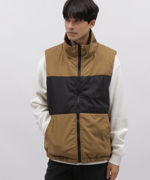 LAKOLE（ラコレ）の「リバーシブル中綿ベスト / 972799（ベスト・メンズ・ブルー/グレー/ベージュ・LARGE/MEDIUM）」の7枚目の写真